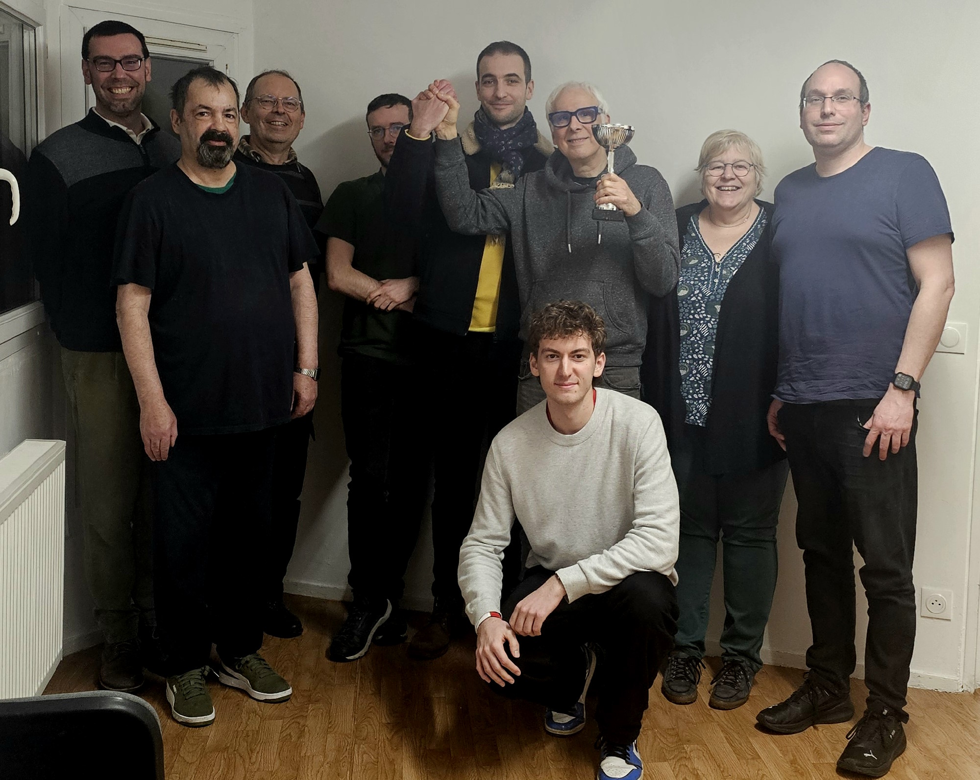 Tous les participants (sauf Samuel)