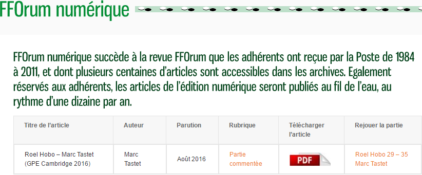 FFOrum numérique