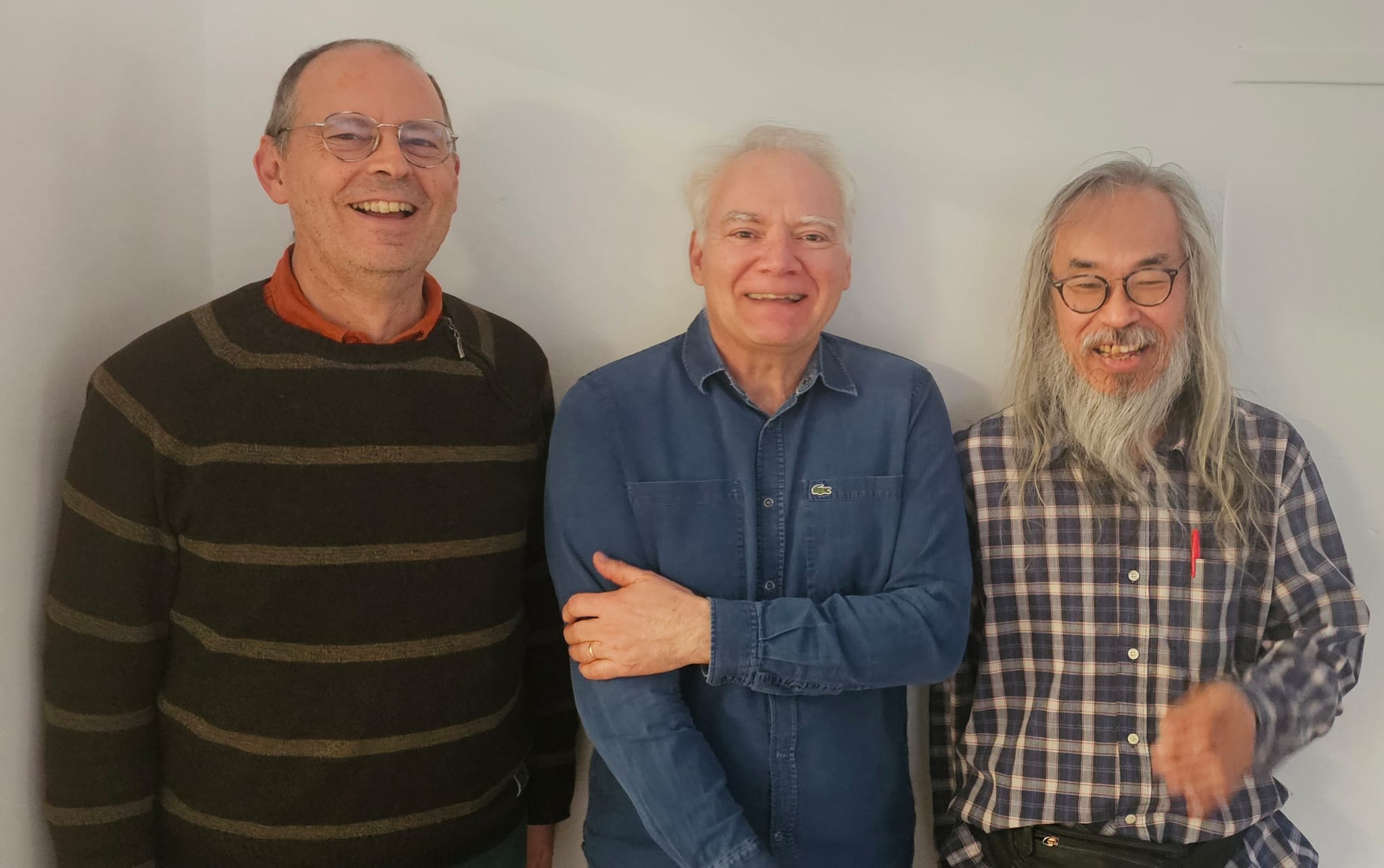 Marc Tastet, Emmanuel Lzard et Takuji Kashiwabara
