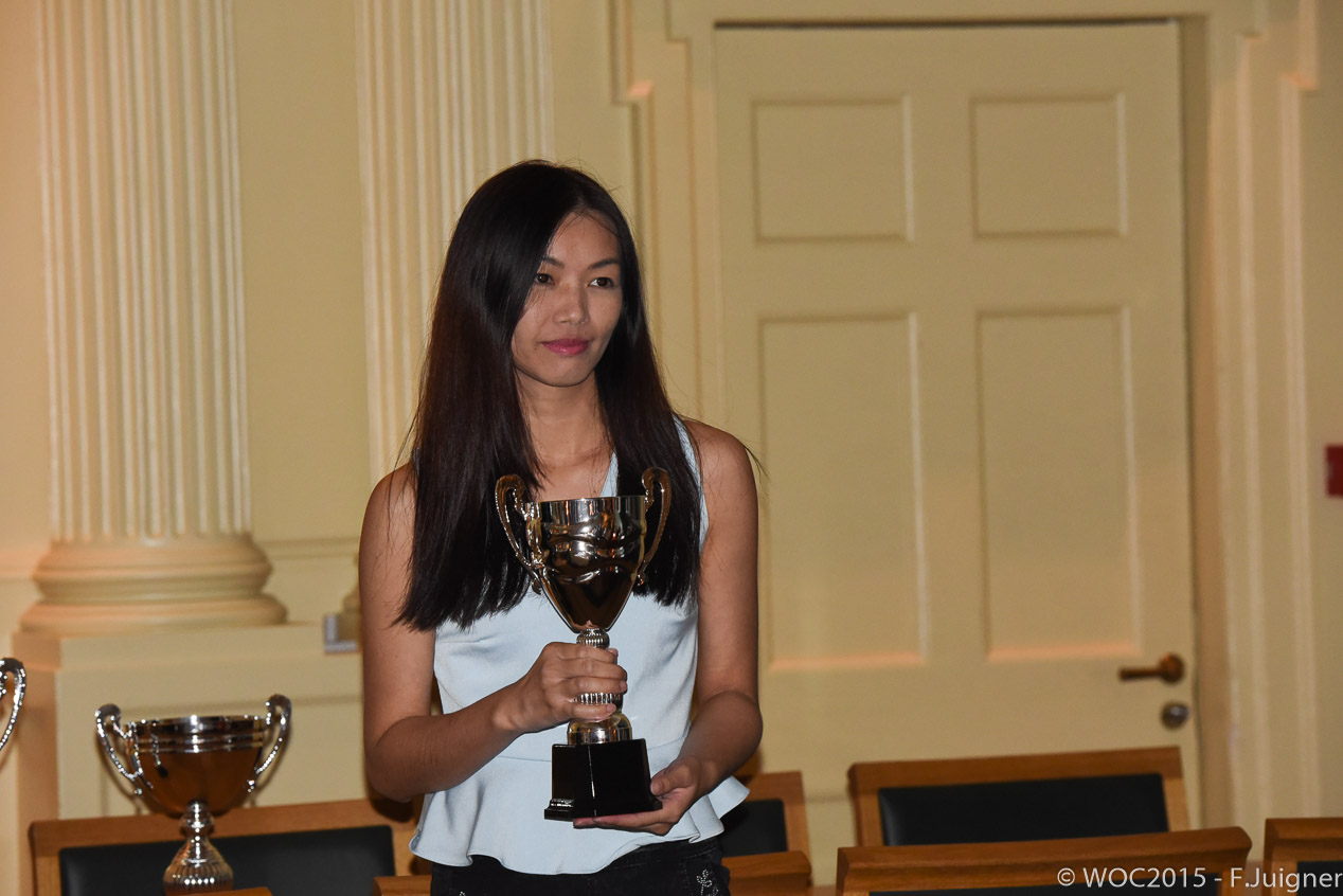 Nida Pattarakul, vice-championne du monde