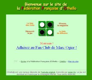 Marc 0gier en page d'accueil du site (de 2004)